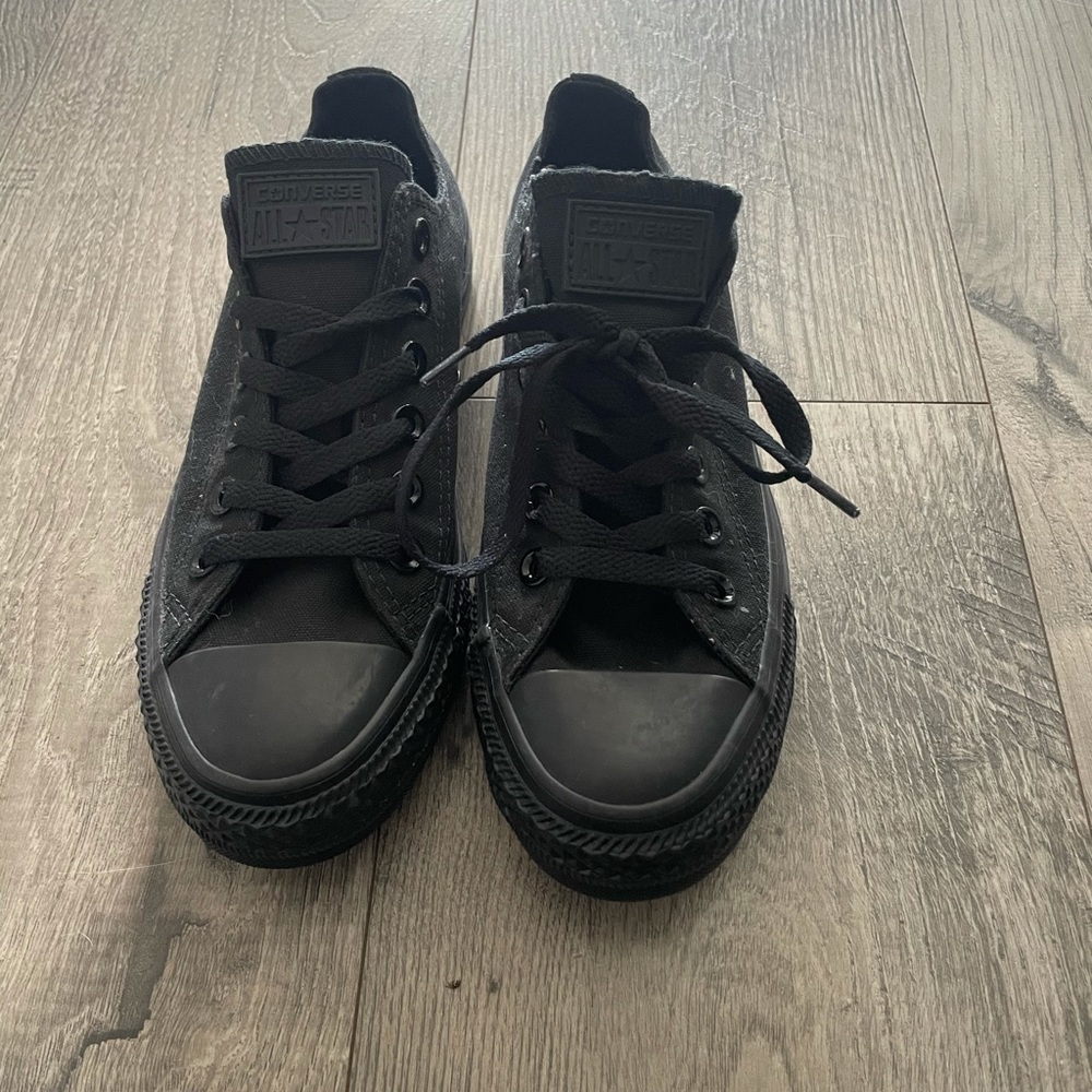 All black converse